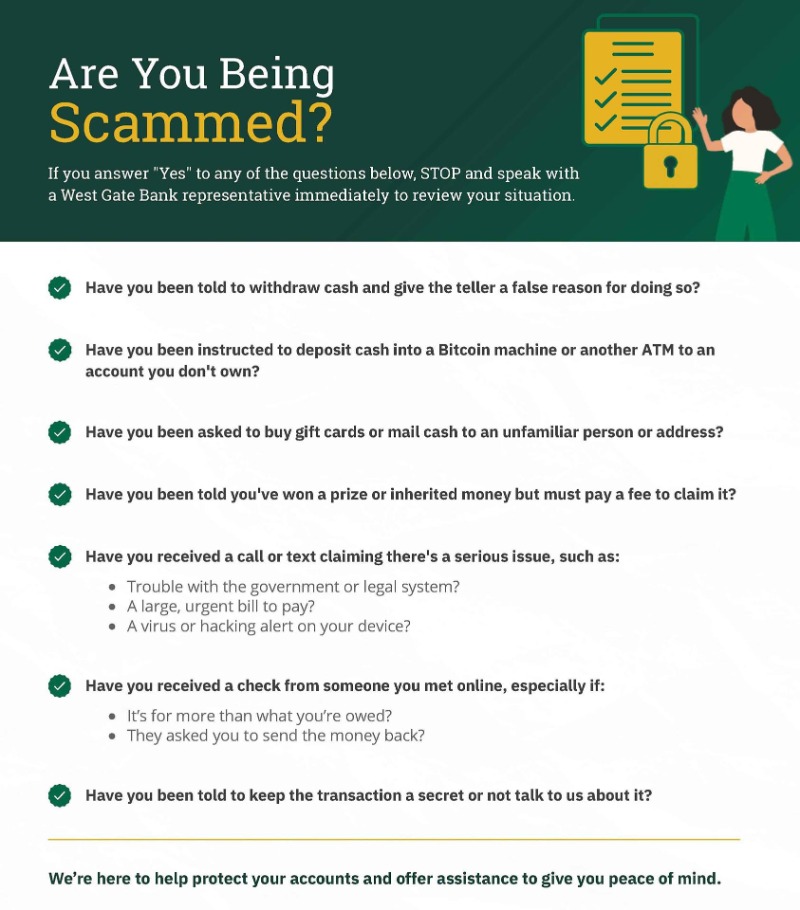 list of questions for possible fraud scenarios